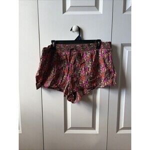NWT Victoria’s Secret Sleep Shorts Drawstring Bottom Cotton size XL